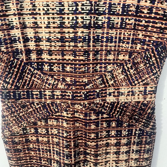 NORDSTROM ELLEN TRACY TWEED PRINT PONTE SHEATH DRESS SIZE 8 - Picture 6 of 10
